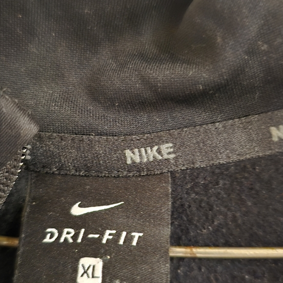 Nike Dri Fit full zip hoody XL blk nwot - Picture 3 of 5